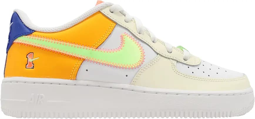 Giày Nike Air Force 1 LV8 GS 'Player One Laser Orange' FB1838-131 Giày Nike Air Force 1 LV8 GS 'Player One Laser Orange' FB1838-131
