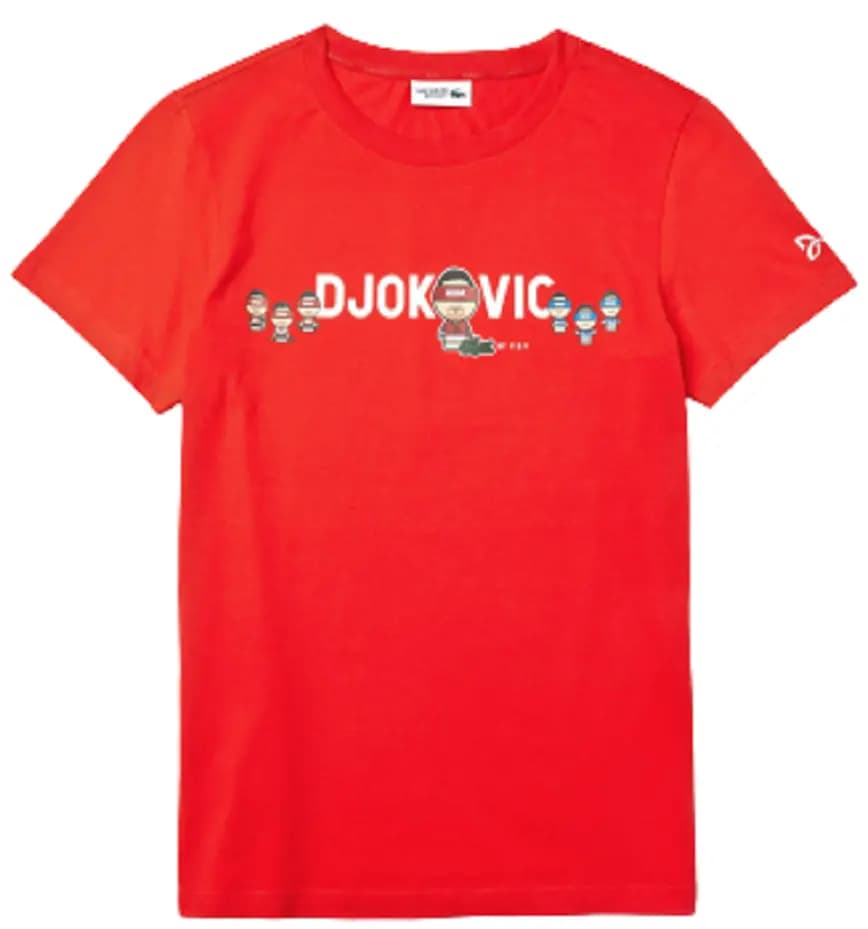 Áo Lacoste Collab Youssef SY Breathable Cotton T shirt TH7543-KHS Áo Lacoste Collab Youssef SY Breathable Cotton T shirt TH7543-KHS