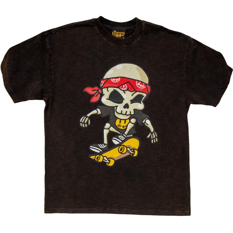 Áo Drew House Hearty Vintage SS Tee Black — kich-thuoc: lien-he-order Áo Drew House Hearty Vintage SS Tee Black — kich-thuoc: lien-he-order
