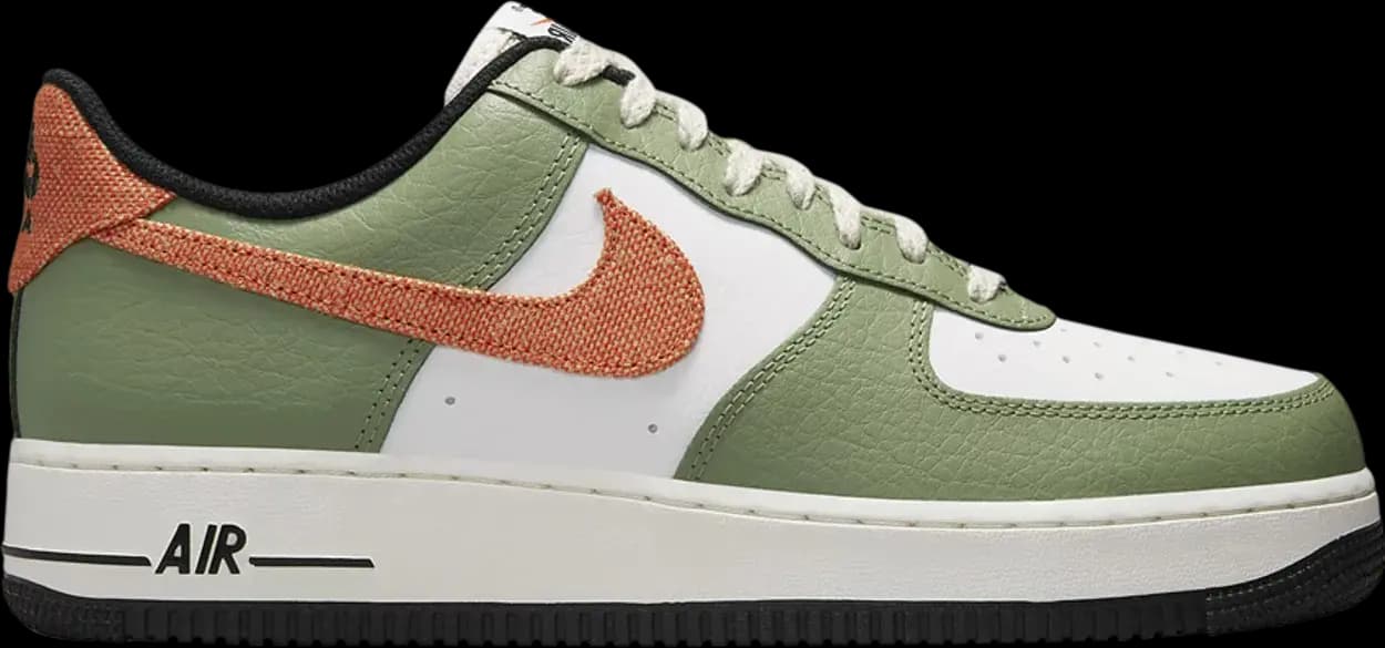 Giày Nike Air Force 1 '07 'Oil Green Orange' FD0758-386 Giày Nike Air Force 1 '07 'Oil Green Orange' FD0758-386
