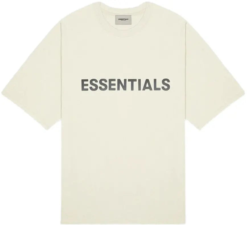 Áo Fear Of God Essentials 3D Silicon Applique Boxy T-Shirt 'Buttercream' — kich-thuoc: S Áo Fear Of God Essentials 3D Silicon Applique Boxy T-Shirt 'Buttercream' — kich-thuoc: S
