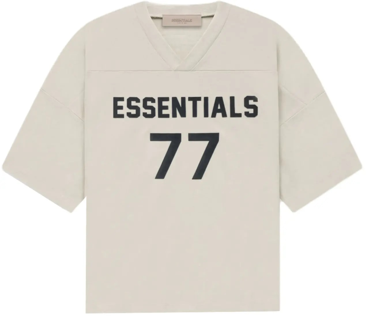 Áo Fear Of God Essentials Football 77 Tee SS22 'Wheat' — kich-thuoc: S Áo Fear Of God Essentials Football 77 Tee SS22 'Wheat' — kich-thuoc: S