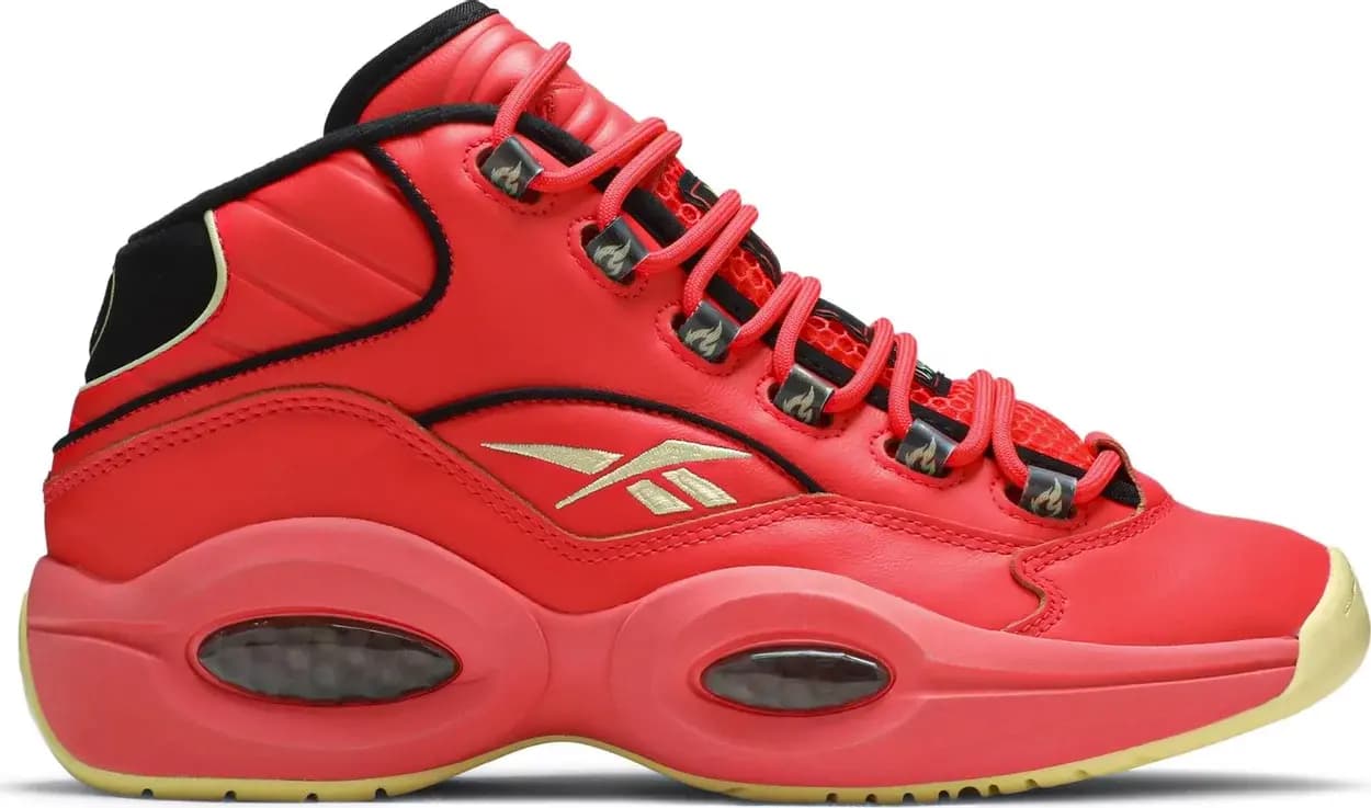 Giày Reebok Question Mid 'Hot Ones' GV7093 Giày Reebok Question Mid 'Hot Ones' GV7093