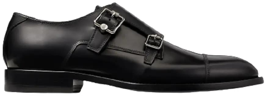 Giày Jimmy Choo Finnion 'Black' FINNIONMONKSTRAPBOL010003 Giày Jimmy Choo Finnion 'Black' FINNIONMONKSTRAPBOL010003