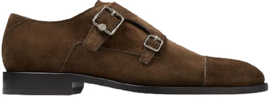 Giày Jimmy Choo Finnion 'Brown' FINNIONMONKSTRAPSVV027245 Giày Jimmy Choo Finnion 'Brown' FINNIONMONKSTRAPSVV027245