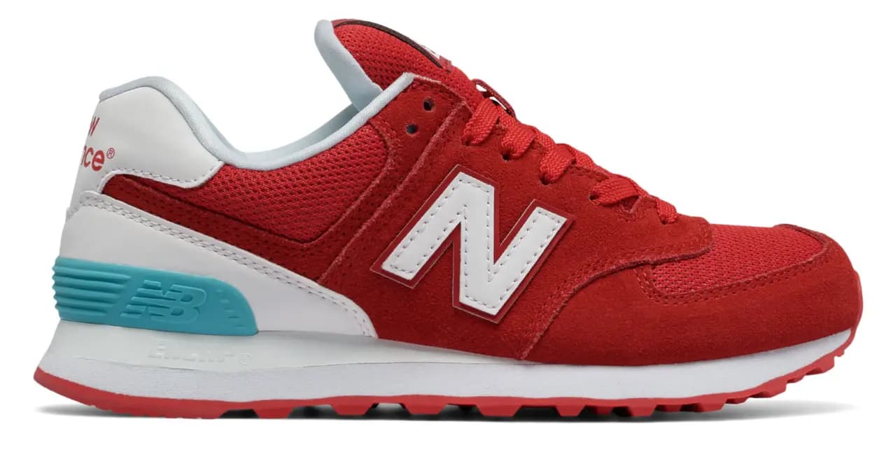 Giày New Balance 574 'Red' WL574CNC Giày New Balance 574 'Red' WL574CNC