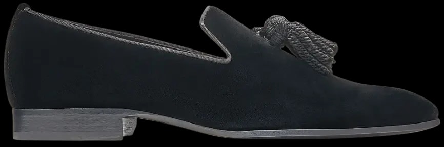 Giày Jimmy Choo Foxley M 'Black' FOXLEYMVEL010003 — kich-thuoc: lien-he-order Giày Jimmy Choo Foxley M 'Black' FOXLEYMVEL010003 — kich-thuoc: lien-he-order