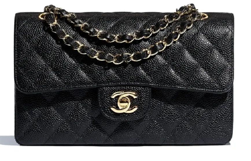 Túi Chanel Grained Gold Tone 'Black' A01113-Y01864-C3906 Túi Chanel Grained Gold Tone 'Black' A01113-Y01864-C3906