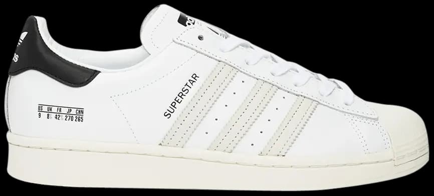 Giày Adidas Superstar 'Size Tag Cloud White' FV2808 Giày Adidas Superstar 'Size Tag Cloud White' FV2808