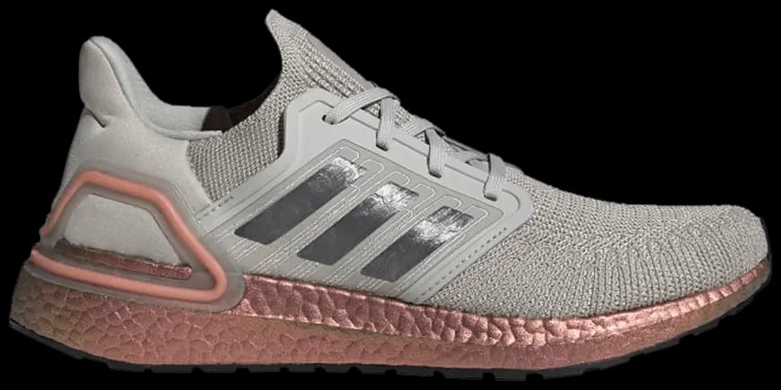 Giày Adidas Ultraboost 20 'Metal Grey Signal Coral' FV4389 — kich-thuoc: lien-he-order Giày Adidas Ultraboost 20 'Metal Grey Signal Coral' FV4389 — kich-thuoc: lien-he-order