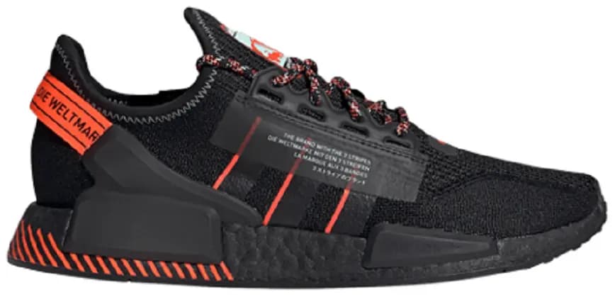 Giày Adidas NMD R1 V2 'Black Solar Red' FW6409 Giày Adidas NMD R1 V2 'Black Solar Red' FW6409