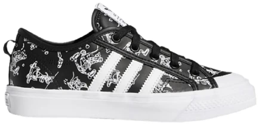 Giày Adidas Disney x Nizza J 'Sport Goofy Pack Black' FW9596 Giày Adidas Disney x Nizza J 'Sport Goofy Pack Black' FW9596