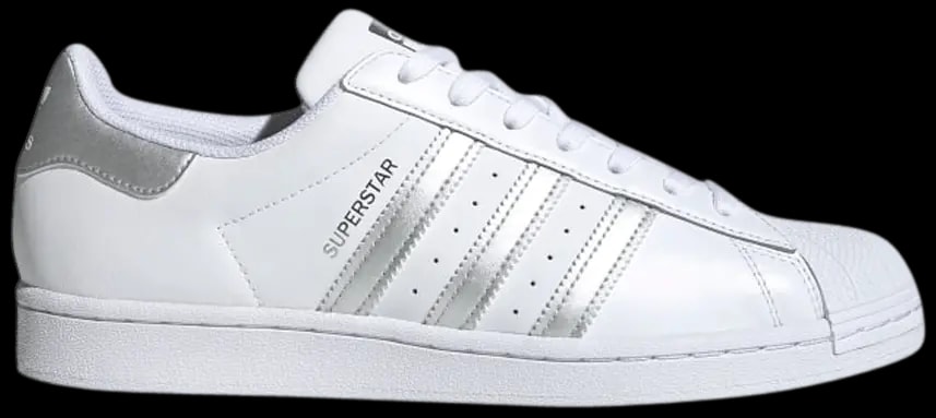 Giày Adidas Superstar 'White Silver Metallic' FX2329 — kich-thuoc: lien-he-order Giày Adidas Superstar 'White Silver Metallic' FX2329 — kich-thuoc: lien-he-order