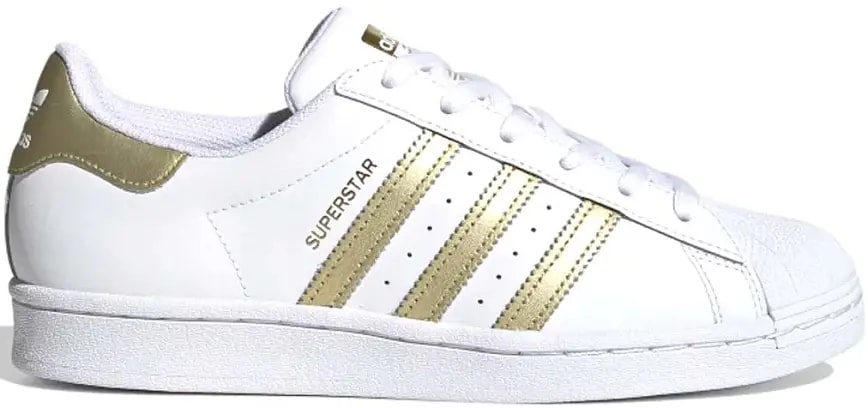 Giày Adidas Originals Superstar 'White Metallic Gold' FX7483 — kich-thuoc: 38 Giày Adidas Originals Superstar 'White Metallic Gold' FX7483 — kich-thuoc: 38