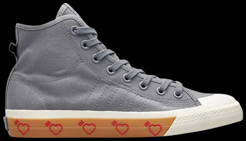 Giày Adidas Human Made x Nizza High 'Grey' FY5187 Giày Adidas Human Made x Nizza High 'Grey' FY5187