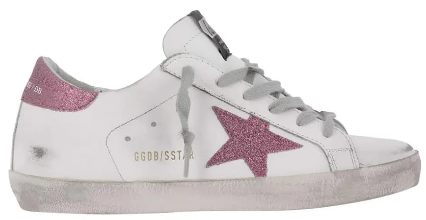 Giày Golden Goose 'Pink Star' G33WS590H24 Giày Golden Goose 'Pink Star' G33WS590H24