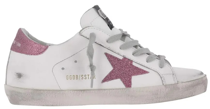 Giày Golden Goose 'Pink Star' G33WS590H24 Giày Golden Goose 'Pink Star' G33WS590H24