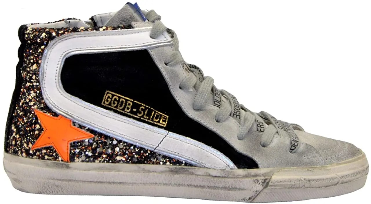 Giày Golden Goose 'Black orange' G35WS595-A37 — tieu-de: 36 Giày Golden Goose 'Black orange' G35WS595-A37 — tieu-de: 36