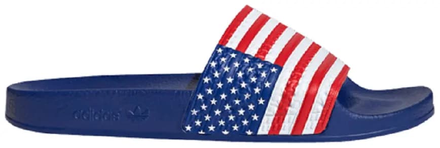 Dép Adidas Adilette Slides 'USA Flag' G55380 Dép Adidas Adilette Slides 'USA Flag' G55380