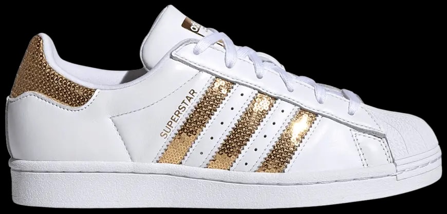 Giày Adidas Wmns Superstar 'White Gold Sequins' G55658 — kich-thuoc: lien-he-order Giày Adidas Wmns Superstar 'White Gold Sequins' G55658 — kich-thuoc: lien-he-order