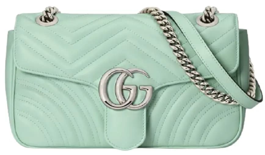 Túi Gucci GG Marmont Small Shoulder Bag Pastel Green 443497-DTDIY-3926 Túi Gucci GG Marmont Small Shoulder Bag Pastel Green 443497-DTDIY-3926