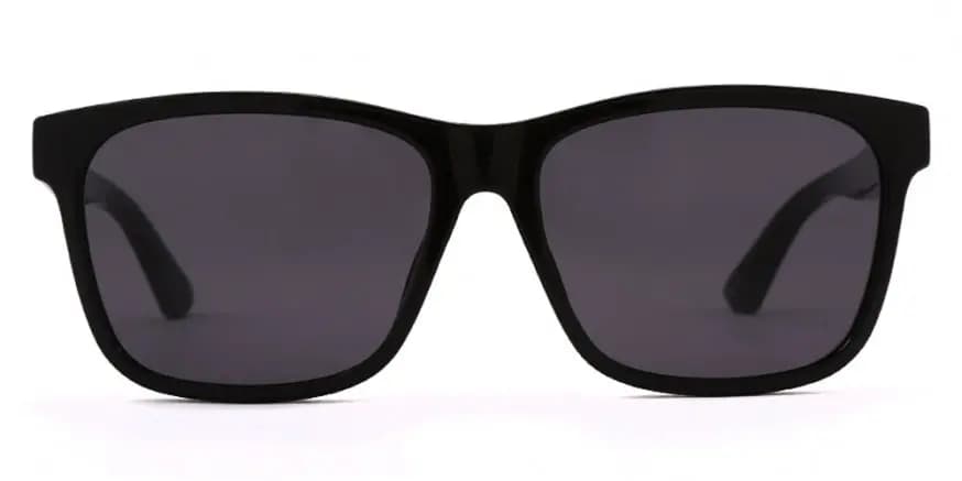 Kính Gucci Black Shiny Grey Square GG0746SA-001 Kính Gucci Black Shiny Grey Square GG0746SA-001