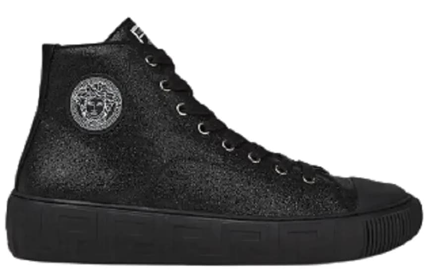 Giày Versace Greca Suede High Top Trainers 'Black' DSU8403-1A02718-1B00P Giày Versace Greca Suede High Top Trainers 'Black' DSU8403-1A02718-1B00P