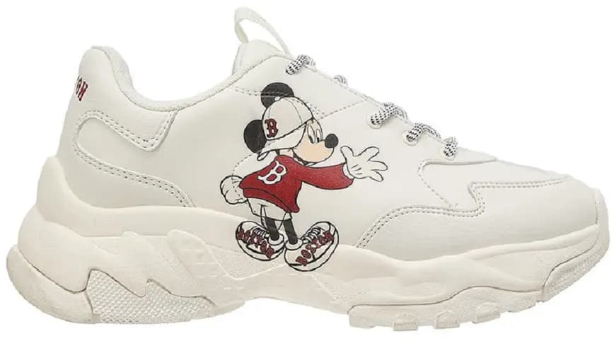 Giày MLB Bigball Chunky Boston Mickey Red Sox 'White' 32SHCK011-43I Giày MLB Bigball Chunky Boston Mickey Red Sox 'White' 32SHCK011-43I