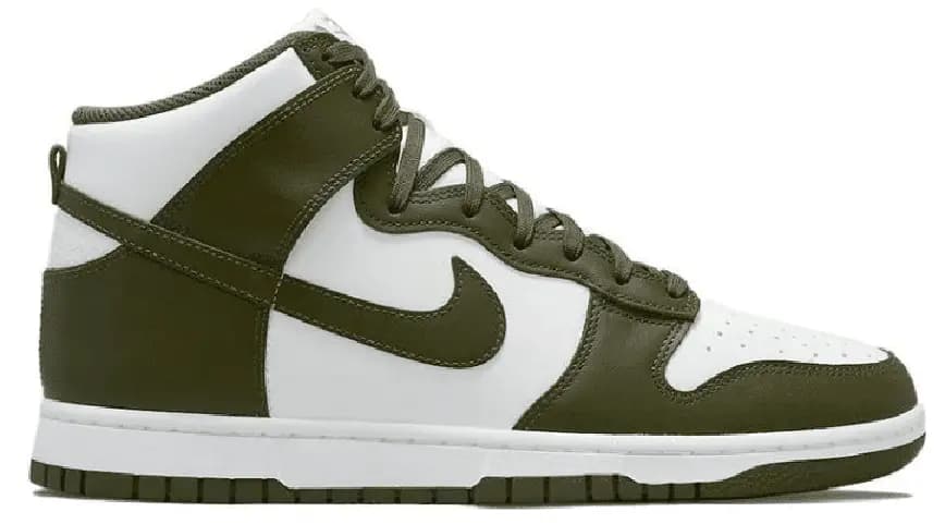 Giày Nike Dunk High Retro 'Cargo Khaki' DD1399-107 Giày Nike Dunk High Retro 'Cargo Khaki' DD1399-107