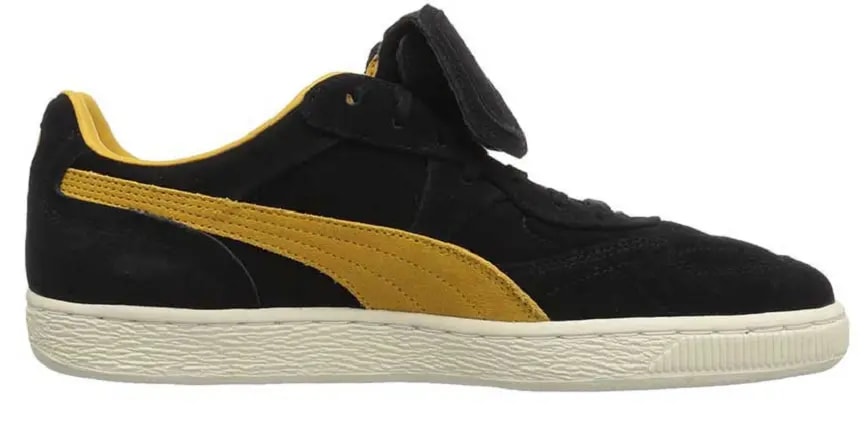 Giày Puma King Suede Black Yellow 366290-02 — kich-thuoc: 39 Giày Puma King Suede Black Yellow 366290-02 — kich-thuoc: 39