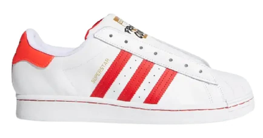 Giày Adidas Superstar Laceless 'White Red' FV2803 Giày Adidas Superstar Laceless 'White Red' FV2803