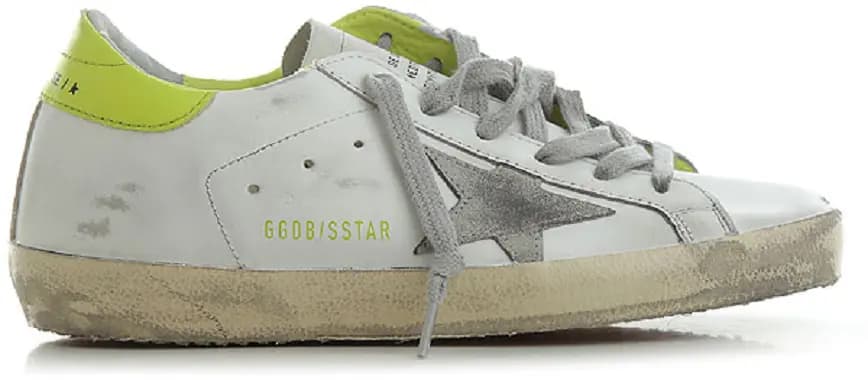 Giày Golden Goose Supper Star 'White Yellow' GWF00101 F002591 10915 Giày Golden Goose Supper Star 'White Yellow' GWF00101 F002591 10915
