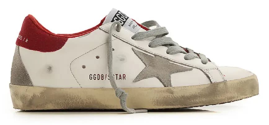 Giày Golden Goose Superstar 'White Red' GWF00102-F000141-10218 Giày Golden Goose Superstar 'White Red' GWF00102-F000141-10218