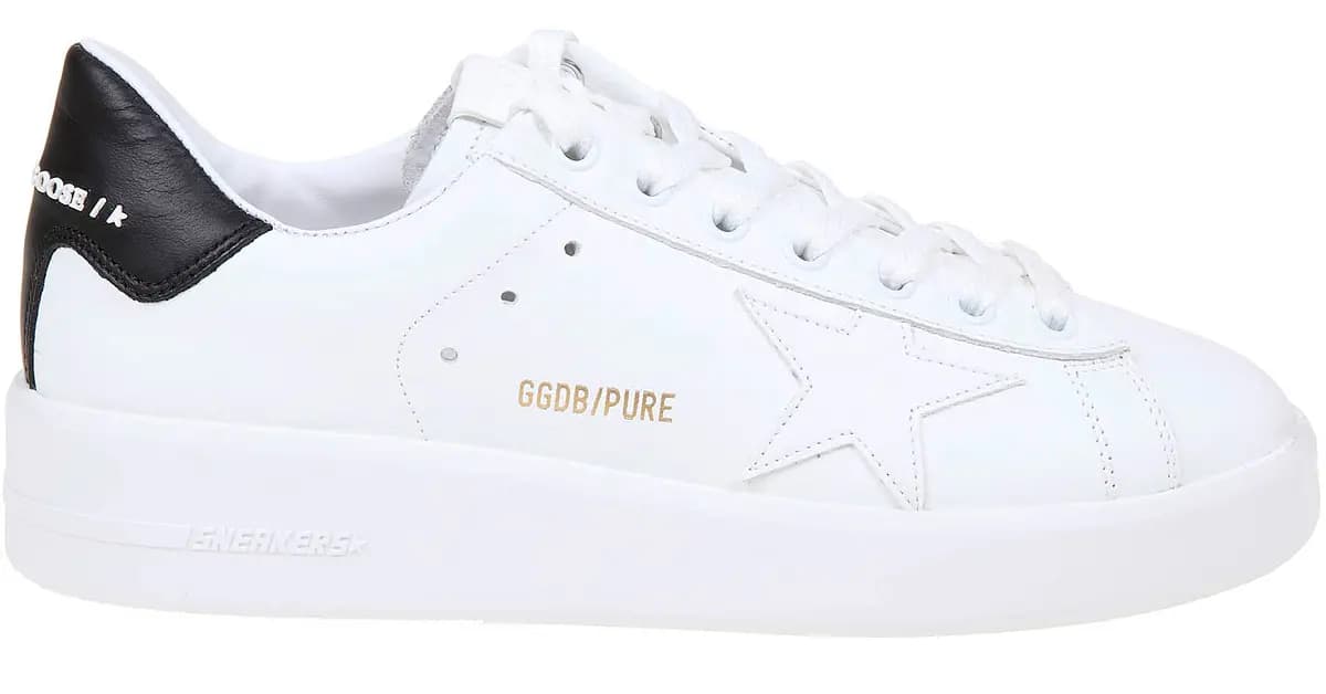 Giày Golden Goose Purestar 'White Black' GWF00197-F000537-10283 Giày Golden Goose Purestar 'White Black' GWF00197-F000537-10283