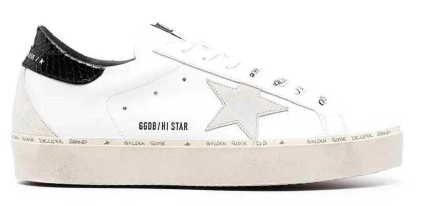 Giày Golden Goose Hi Star White GMF00119-F001245-10220 Giày Golden Goose Hi Star White GMF00119-F001245-10220