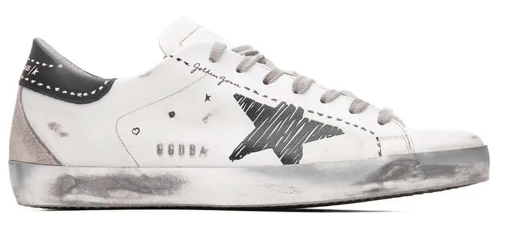 Giày Golden Goose Superstar 'White Black' GMF00102-F002090-10432 Giày Golden Goose Superstar 'White Black' GMF00102-F002090-10432
