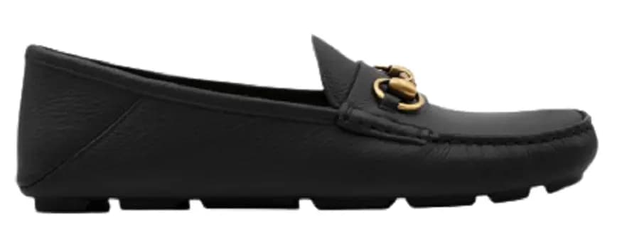 Giày Gucci Men's Horsebit Driving Loafers 548604 BXO00 1000 Giày Gucci Men's Horsebit Driving Loafers 548604 BXO00 1000