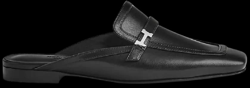 Giày Hermes Square Toe Casual Street Style 'Black' H231054Z-02390 Giày Hermes Square Toe Casual Street Style 'Black' H231054Z-02390