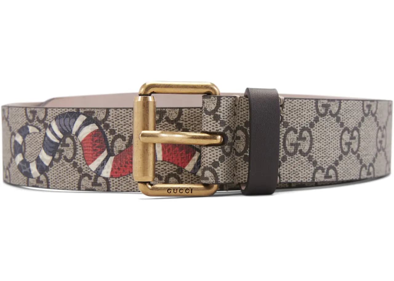 Thắt Lưng Gucci Snake Print Supreme 'Brown' 434520-K5O1T-8692 Thắt Lưng Gucci Snake Print Supreme 'Brown' 434520-K5O1T-8692