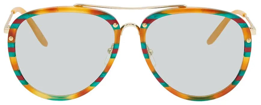 Kính Gucci Aviator Sunglasses 'Blue' GG0662S-004-56 Kính Gucci Aviator Sunglasses 'Blue' GG0662S-004-56