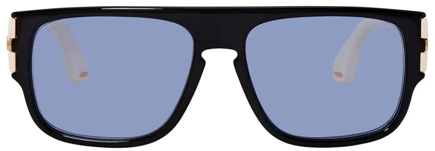 Kính Gucci Blue Rectangular 'Black' GG0664S-002-58 Kính Gucci Blue Rectangular 'Black' GG0664S-002-58