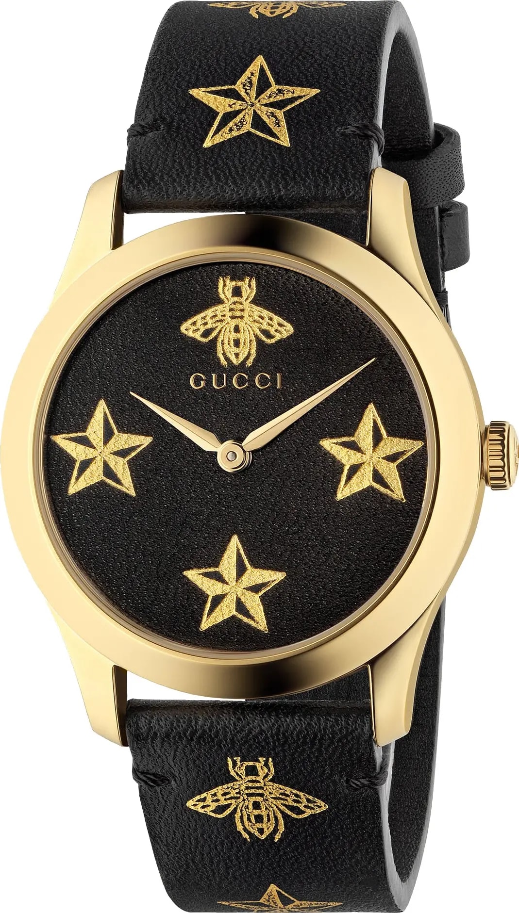 Đồng Hồ Gucci G-Timeless 'Gold Black' YA1264055 — kich-thuoc: 1-size Đồng Hồ Gucci G-Timeless 'Gold Black' YA1264055 — kich-thuoc: 1-size