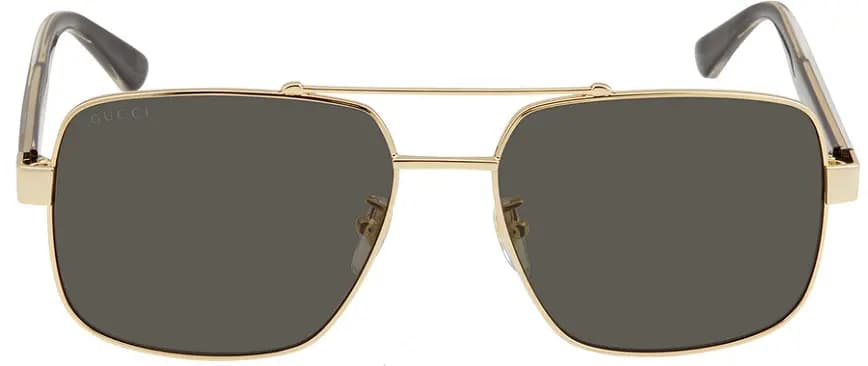 Kính Gucci Grey Aviator 'Gold' GG0529S-001-60 Kính Gucci Grey Aviator 'Gold' GG0529S-001-60