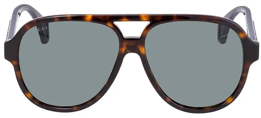 Kính Gucci Grey Green Aviator 'Havana' GG0463S-003-58 Kính Gucci Grey Green Aviator 'Havana' GG0463S-003-58