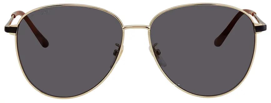 Kính Gucci Grey Aviator 'Gold' GG0573SK-001-60 Kính Gucci Grey Aviator 'Gold' GG0573SK-001-60