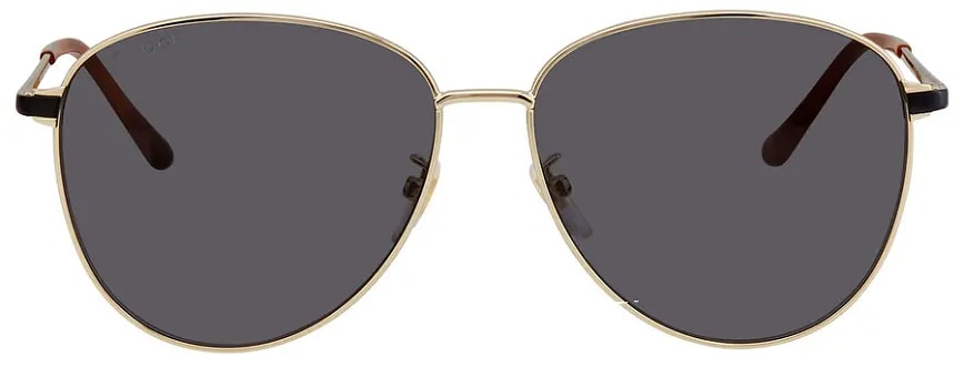 Kính Gucci Grey Aviator 'Gold' GG0573SK-001-60 — kich-thuoc: lien-he-order Kính Gucci Grey Aviator 'Gold' GG0573SK-001-60 — kich-thuoc: lien-he-order