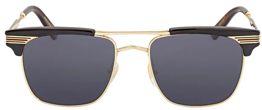 Kính Gucci Grey Square 'Gold Black' GG0287S-001-52 — kich-thuoc: lien-he-order Kính Gucci Grey Square 'Gold Black' GG0287S-001-52 — kich-thuoc: lien-he-order