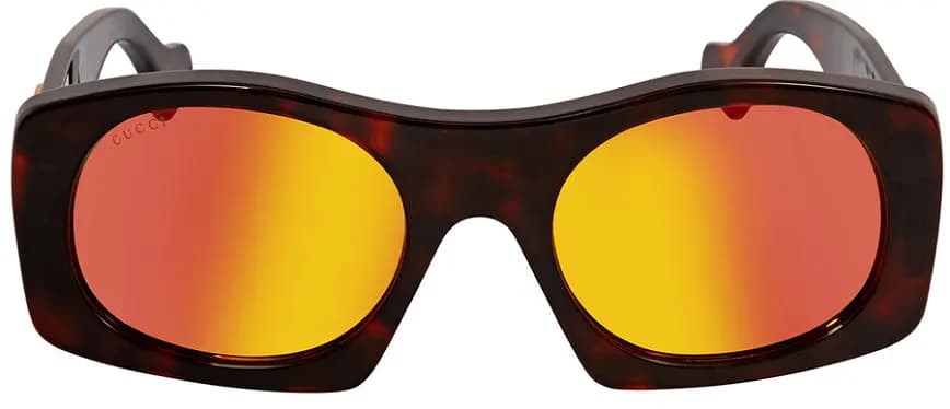 Kính Gucci Red Sunglasses 'Havana' GG0628S-003-57 Kính Gucci Red Sunglasses 'Havana' GG0628S-003-57