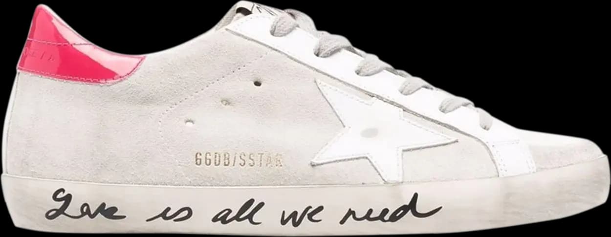 Giày Golden Goose Superstar 'Love Is We Need' GWF00101-F001600-10633 Giày Golden Goose Superstar 'Love Is We Need' GWF00101-F001600-10633
