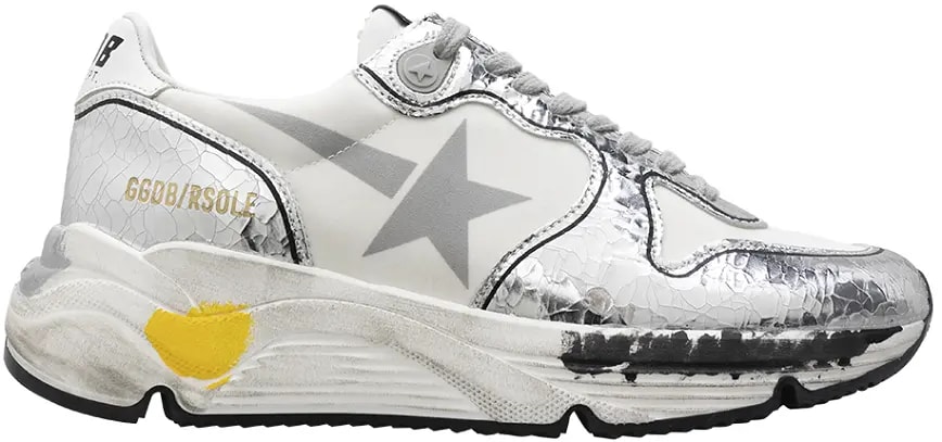 Giày Golden Goose Running 'White Silver' GWF00126-F0003278-0185 — kich-thuoc: 40 Giày Golden Goose Running 'White Silver' GWF00126-F0003278-0185 — kich-thuoc: 40